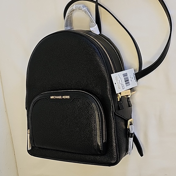 Michael Kors Black Jaycee Backpack NWT - Picture 14 of 16